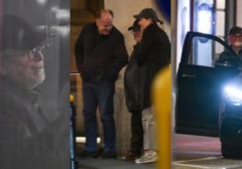 Edward Miszczak imprezuje pod osłoną nocy z młodzą o ĆWIERĆ WIEKU żoną i księdzem (ZDJĘCIA)