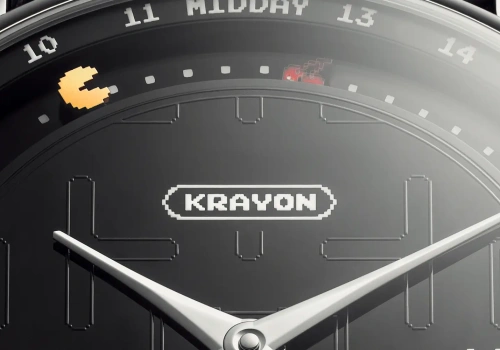 Krayon x Pac-Man. Luksusowy zegarek z okazji 45. rocznicy kultowej gry!