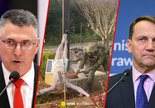 Izraelski minister przeprasza, Radosław Sikorski reaguje. 