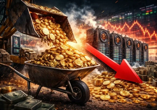 Górnicy sprzedają Bitcoina na potęgę! W I kwartale więcej niż w całym 2025 roku