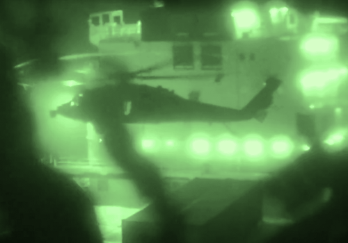 Strzały na amerykańskiej blokadzie Ormuzu