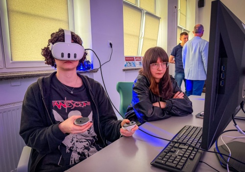 O krok przed innymi. W CKZiU nr 1 działa pracownia wirtualnej rzeczywistości