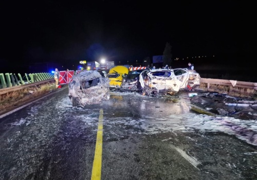 Śledztwo ws. karambolu na S7 zostało zawieszone. Prokurator czeka na ważną opinię