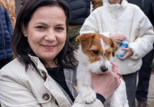 Alicja Drewczyńska i Fiona najlepsze w Chojnicach. Blisko 200 psów na wystawie
