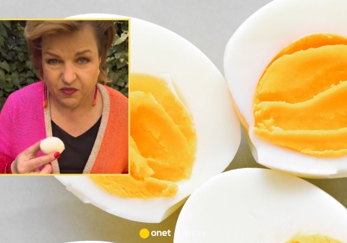 Bosacka kupiła ugotowane jajka. 