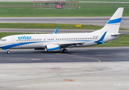 Enter Air. Kolejny boeing B737-800 we flocie