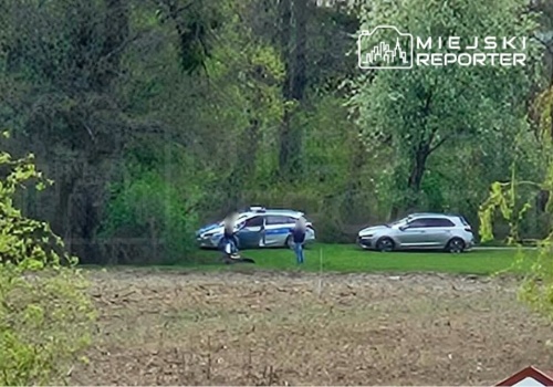 Makabryczne odkrycie. Z ziemi wystawała czaszka, odkopano cały szkielet. Na miejscu pracowała policja pod nadzorem prokuratora