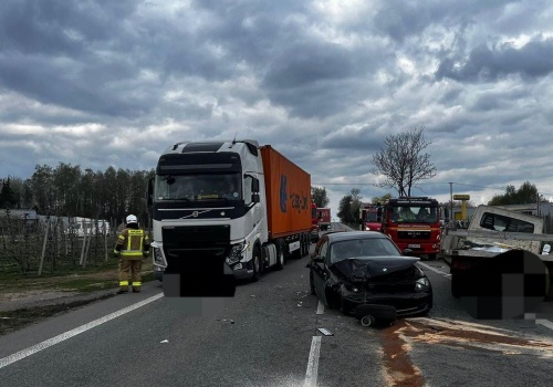 Poważne utrudnienia na DK50. Droga całkowicie zablokowana
