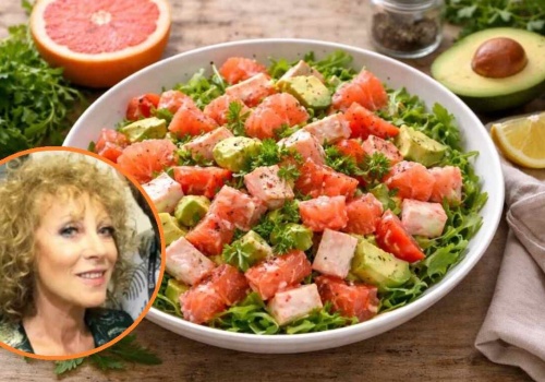 To tej sałatce Alicja Majewska zawdzięcza talię osy w wieku 77 lat