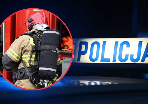 Pożar szpitala we Wschowie. W ogniu poddasze, trwa akcja gaśnicza