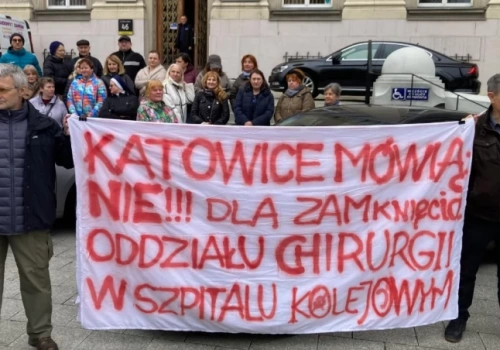 Zarząd województwa nie zmieni decyzji w sprawie likwidacji oddziałów wewnętrznego i chirurgii w Okręgowym Szpitalu Kolejowym w Katowicach