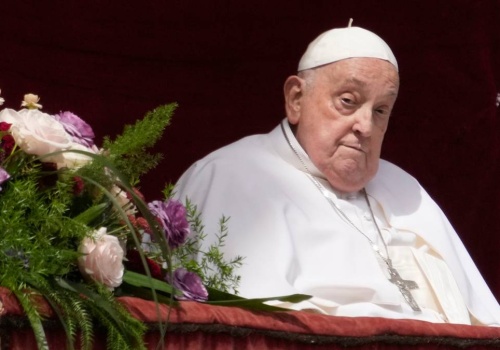 Ostatnie chwile Franciszka. 