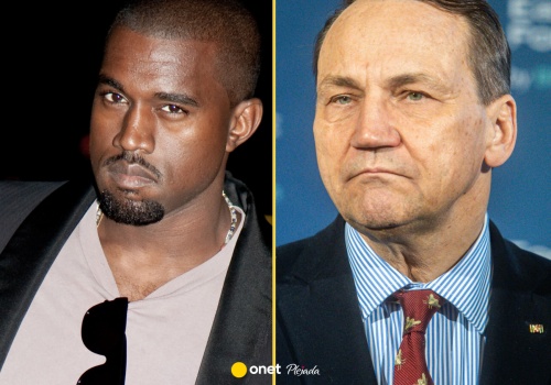 Radosław Sikorski ostro o przyjechaniu Kanyego Westa do Polski. 