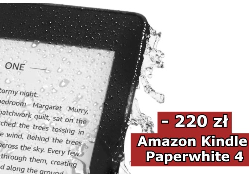Amazon Kindle bez reklam 220 zł taniej w RTV Euro AGD. 6 cali i 8 GB pamięci