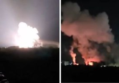 Silna eksplozja w Bukareszcie. Pożar na terenie elektrociepłowni