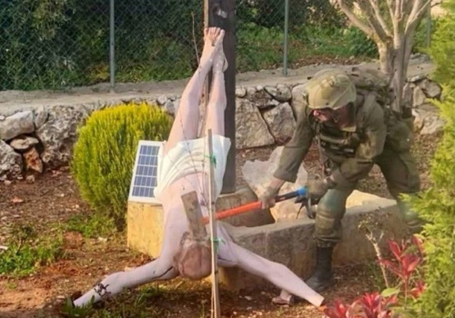 Zidentyfikowano żołnierza, który zniszczył figurę Jezusa w Libanie. 