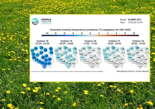 Szok pogodowy na majówkę. Rolnicy i turyści będą zawiedzeni