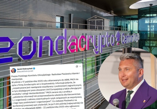 Prezes PKOl tłumaczy się ze współpracy z Zondacrypto i twierdzi, że nie ma sobie nic do zarzucenia