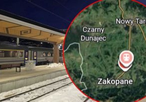 Awantura w pociągu. Policja interweniowała w Poroninie