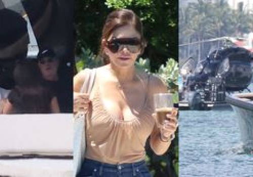 U Jeffa Bezosa i Lauren Sanchez bez zmian: podróż prywatnym helikopterem, błogi relaks na jachcie, wizyta na 