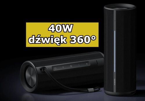 Klasa mocny głośnik Xiaomi 40W bardzo tanio. 189 zł w promocji RTV Euro AGD