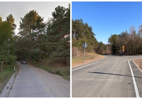 Gmina Stawiguda. Droga w Rusi zmieniła się nie do poznania. To inwestycja za ponad 4,5 mln zł