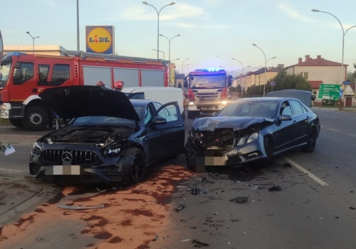 Strażak z Zamościa ruszył z pomocą kobiecie po wypadku