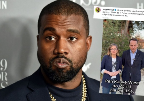 Sikorski króciutko: pan Kanye West do Polski nie wjedzie