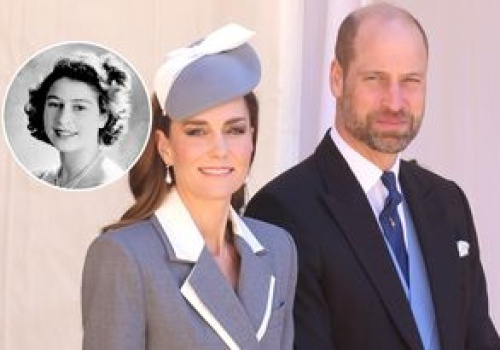 William i Kate upamiętnili 100. urodziny Elżbiety II. Pokazali jej zdjęcie z MŁODOŚCI