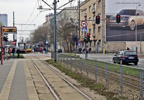 Łódź. Prace torowe na Kościuszki i Placu Reymonta bez konkretnych dat