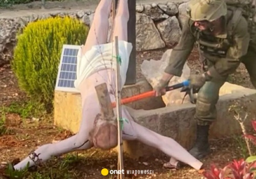 Żołnierz z Izraela zniszczył figurę Jezusa. Tak został ukarany przez dowódców