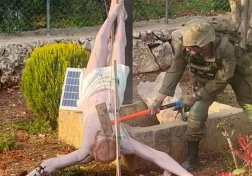 Żołnierze Izraela zniszczyli figurę Jezusa. Taką mają ponieść karę