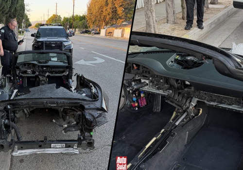 Porsche 911 rozebrane do gołej blachy. Trudno było w nim rozpoznać konkretny model