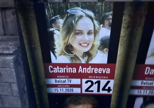 Kaciaryna Andrejewa w SDP. Spotkanie z białoruską  dziennikarką