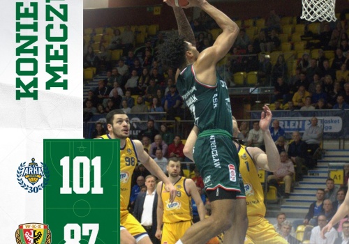 Koszykówka: Śląsk przegrywa w Gdyni – trudny początek wyjazdowej serii