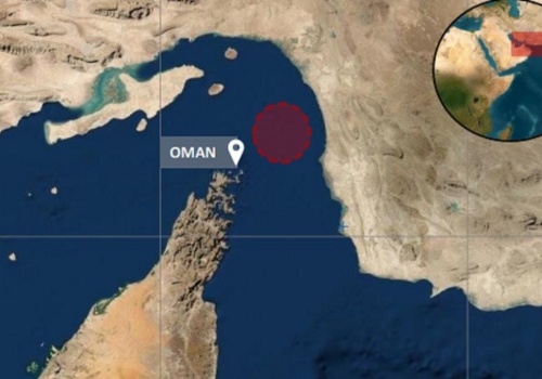 Kontenerowiec ostrzelany w pobliżu Omanu. 