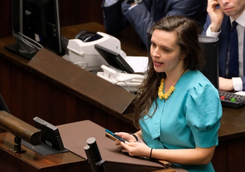 Klaudia Jachira uderza w 800 plus i IPN. Padły też słowa o UE i antysemityzmie