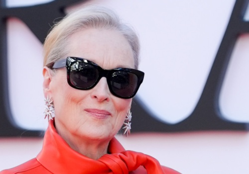 Meryl Streep w ognistym looku od Givenchy. 