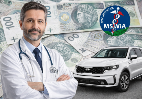 Szpital MSWiA w Jeleniej Górze kupuje luksusowe samochody