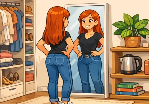 Znajdź błąd na obrazku z garderoby. Zagadka jest podchwytliwa