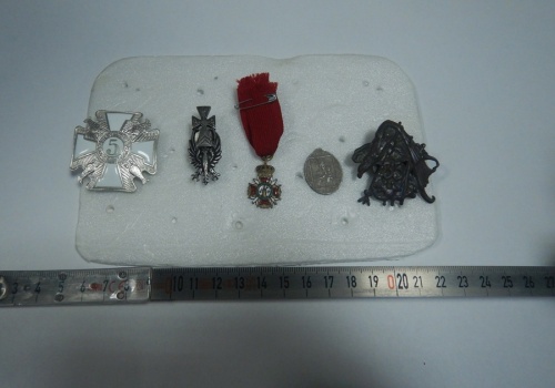 Dorohusk: kolekcjonerskie oznaczenia ukryte w kabinie ciężarówki