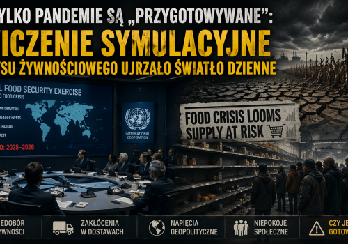 ”REAKCJA ŁAŃCUCHA ŻYWNOŚCIOWEGO” – ELITY TESTUJĄ KRYZYS ŻYWNOŚCIOWY I ENERGRTYCZNY !