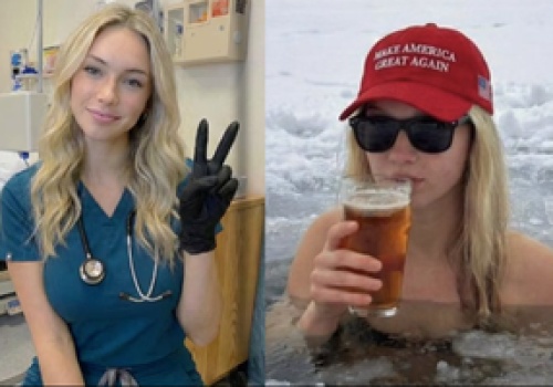 Ona nie istnieje. Zwolennicy MAGA dali się nabrać, student zarobił