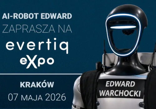 Robot AI Edward Warchocki na Expo Cracow!