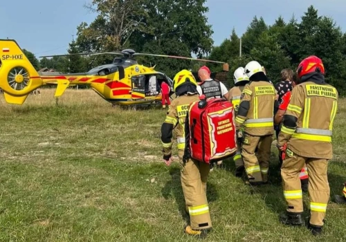 3-latek potrącony przez ciągnik rolniczy. Dziecko zmarło na miejscu