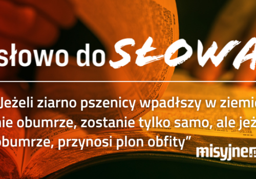 słowo do Słowa, 23 kwietnia 2026