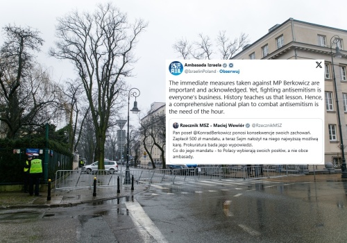 Ambasada Izraela chce, by Polska... walczyła z antysemityzmem