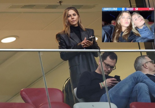 Przyszła kibicować mężowi. Lewandowska nie była sama