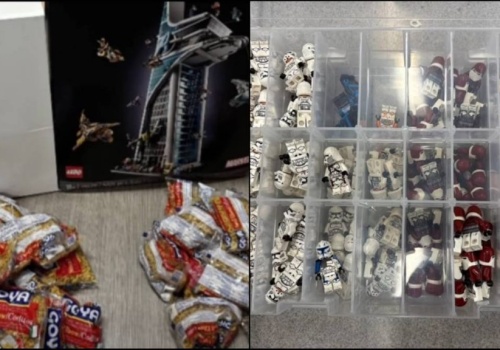 Kupował klocki Lego, zwracał makaron