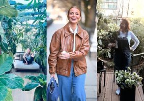 Dom Katarzyny Zielińskiej to istne KRÓLESTWO roślin. Natura przeplata się z nowoczesnością